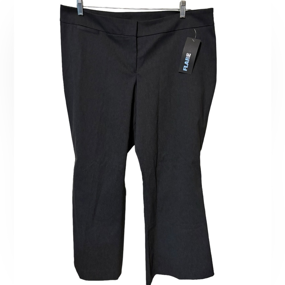 Lane Bryant Black Boot Cut Flare Pants